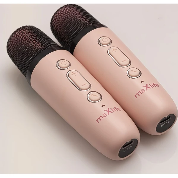 Maxlife MXKS-200 Bluetooth karaoke set ružový - Reproduktory - Obrázok 55ER000K01
