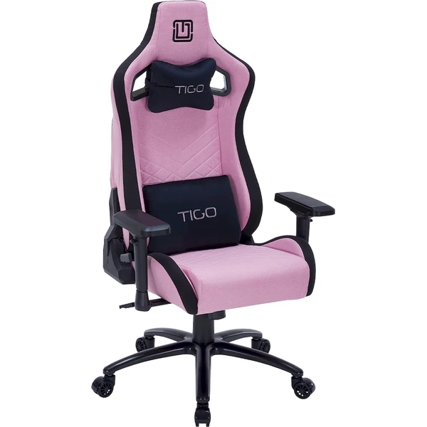 TIGO Witch herná stolička ružová/čierna - Stoličky - Obrázok 55UQ000K01