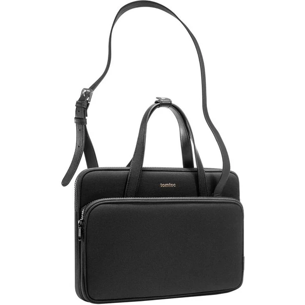 tomtoc Shoulder Bag 14" a 13" MacBook Pro / Air čierna - Tašky - Obrázok 55W0000601