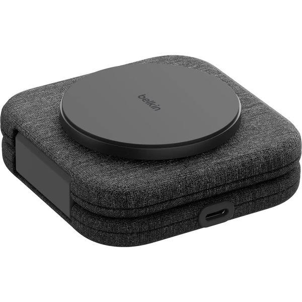 Belkin BOOST CHARGE™ PRE Qi2 15W 2v1 Bezdrôtová MagSafe cestovná podložka pre iPhone/Apple Watch/Air - Nabíjačky - Obrázok 55ZM000K01