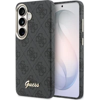 Puzdro Guess PU 4G Script Metal Logo Magnetic pre Samsung Galaxy S26 čierne - Puzdra