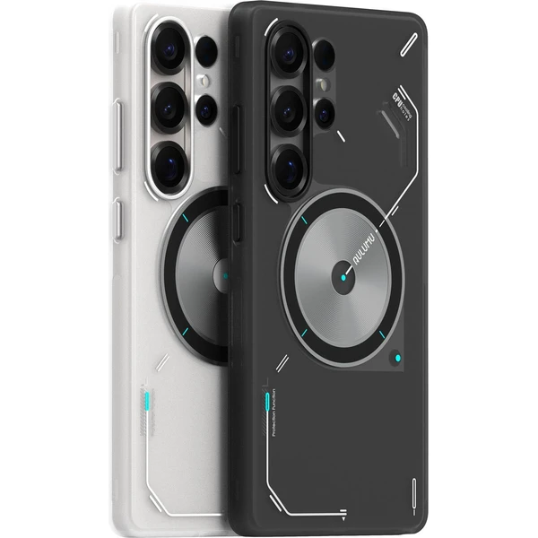 Aulumu S25 Frosted TPU MagSafe kryt Samsung S25 Ultra priehľadná biela - Puzdra - Obrázok 55b6b47c9134496faea249a2b9902795