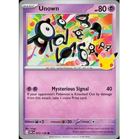 Unown (30C 072) - 30th Celebration [Holo] - Kusové karty