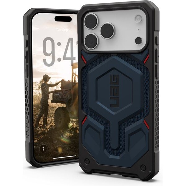 E-shop UAG Monarch Pro MagSafe Kevlar kryt iPhone 17 Pro Max tmavo modrý
