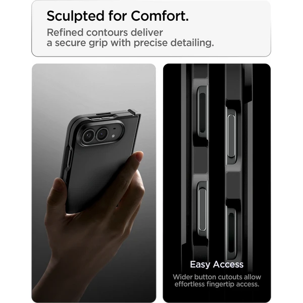 Spigen Tough Armor Pro MagSafe kryt iPhone 18 Fold čierny - Puzdra - Obrázok 55f5c55d00624c8a93560caa3d8693ab
