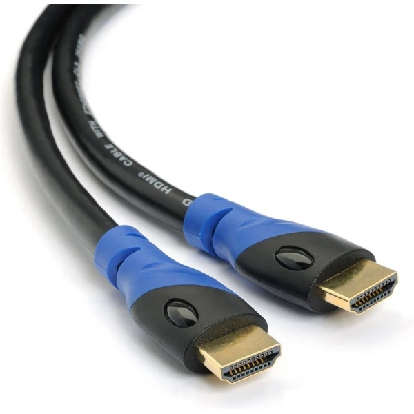 PremiumCord HDMI 2.0b/HDMI 2.0b kábel s ethernetom 4K 5m čierno-modrý - Káble a redukcie - Obrázok 561a0e8b9ca64deebeb0a6ef216f02d8