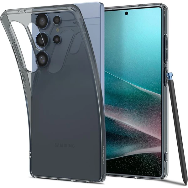 Spigen Liquid Crystal kryt Samsung Galaxy S25 Ultra dymový - Puzdra - Hlavný obrázok