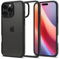 Spigen Crystal Hybrid kryt iPhone 16 Pro Max matte black - Puzdra