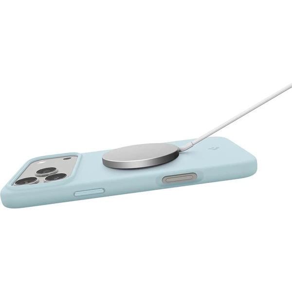 Spigen Silicone Fit MagSafe kryt iPhone 17 Pro Max mute blue - Puzdra - Obrázok 562c20758b9c4cebb33afd0e8215ddae
