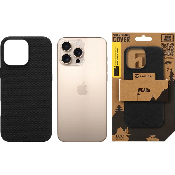 Tactical MagForce WEARe Kryt pre Apple iPhone 16 Pro Max Black - Puzdra - Obrázok 563eddb4b59b4c178d164234cdff0127