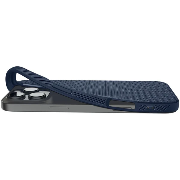 Spigen Liquid Air kryt iPhone 16 Pro Max navy blue - Puzdra - Obrázok 5652abee95fb4e5b901e90dd4810fff7