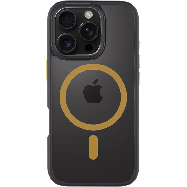 Tactical MagForce Hyperstealth 2.0 Kryt pre iPhone 16 Pro Black/Yellow - Puzdra - Obrázok 5663c0c66b2d416c876807ab52c961c5