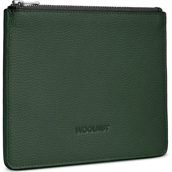 Woolnut Leather Pouch (Flat) kožené púzdro tmavo zelené - Organizéry - Obrázok 5668000701