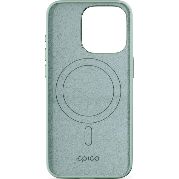 Epico Mag+ Silicone kryt pre iPhone 16 Pro mátovo zelená - Puzdra - Obrázok 566C000L01