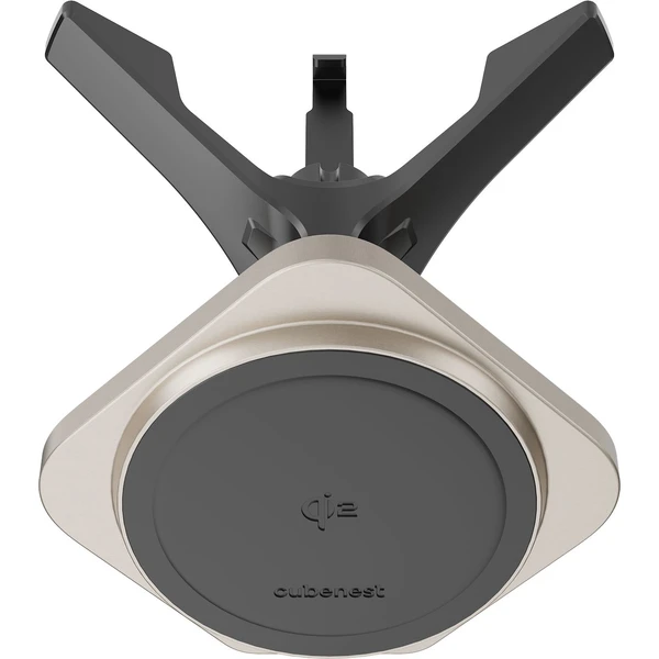 CubeNest SQ1C1 Qi2 (MagSafe) držiak do auta s nabíjaním titánový - Držiaky - Obrázok 56BC000K01