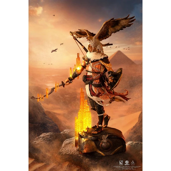 Soška PureArts Assassin Creed - 1/8 Animus Bayek 34,3 cm - Sochy a sošky - Obrázok 56DF000N01