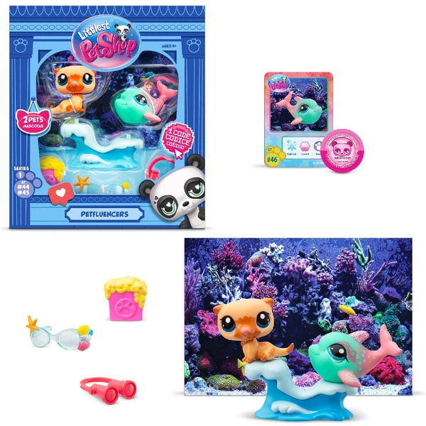 Littlest Pet Shop balenie 2 figúrok Petfluenceri MIX - Figúrky - Obrázok 56O7000K01