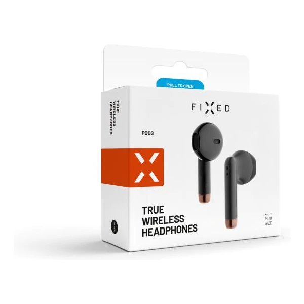 FIXED Pods bezdrôtové TWS slúchadlá čierna - Slúchadlá - Obrázok 56VO100501