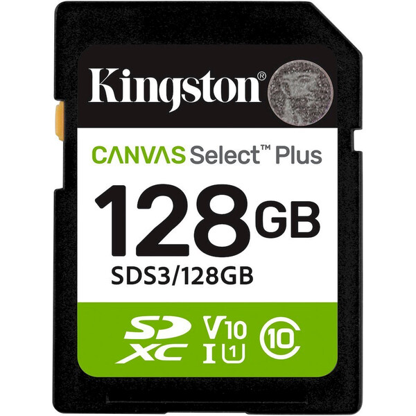 E-shop Kingston Canvas Select Plus SDXC 128GB
