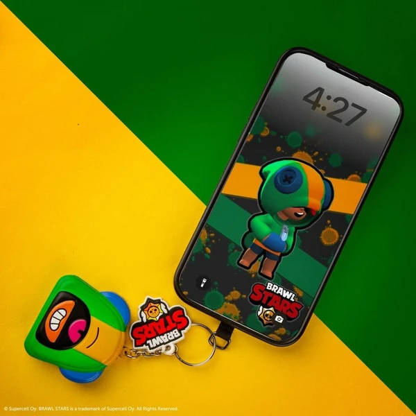 Kľúčenka squishy Brawl Stars - Leon - Kľúčenky - Obrázok 56YM000K01