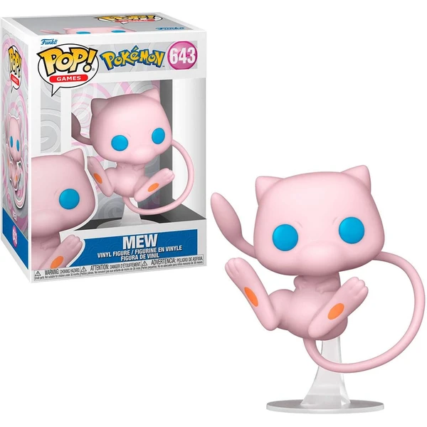 Funko POP! #643 Games: Pokémon - Mew - Funko POP! - Obrázok 56Z9000N01