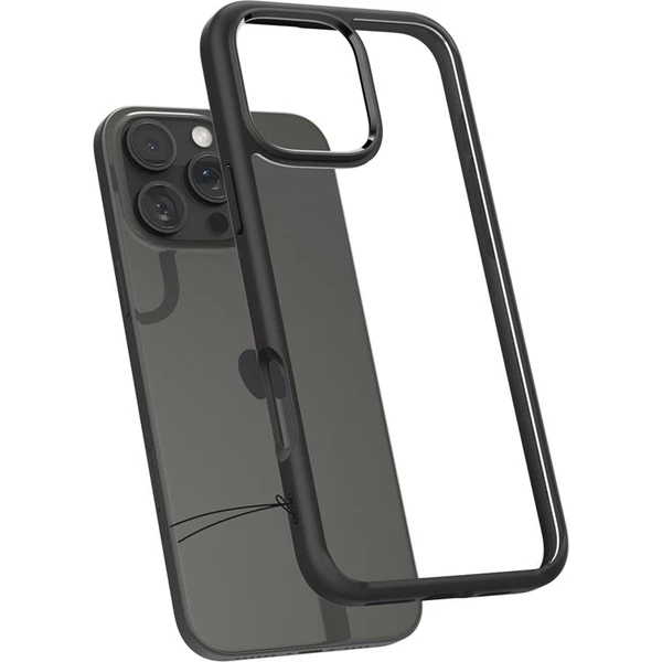 Spigen Ultra Hybrid kryt iPhone 16 Pro matte black - Puzdra - Obrázok 56be4829b2eb4031b8e71b415acb9b8d