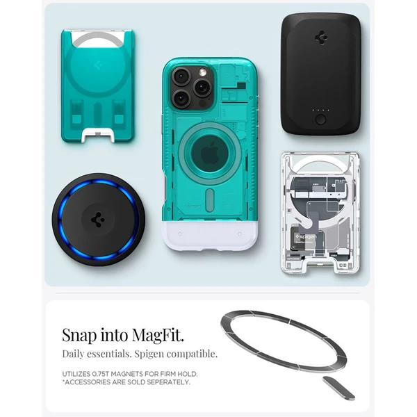 Spigen Classic C1 MagSafe kryt iPhone 16 Pro bondi blue - Puzdra - Obrázok 56bff864f4e94db0bd4269c9cbfaa609
