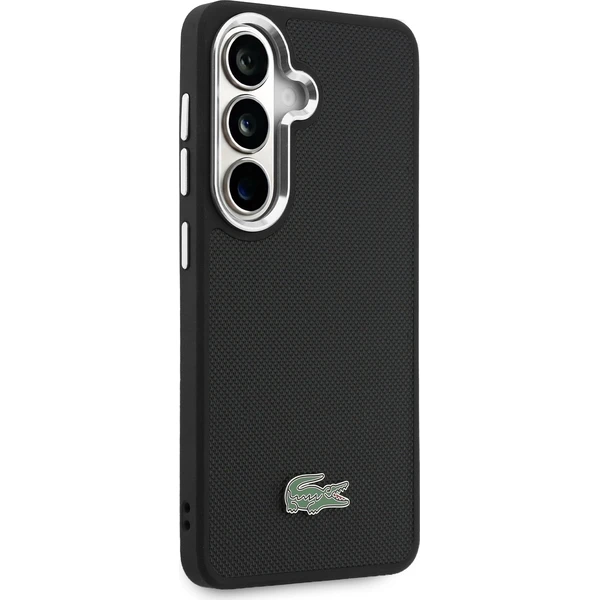 Lacoste Petit Pique Kovové logo Magnetický kryt Samsung Galaxy S26 čierny - Puzdra - Obrázok 56c5a996e8184c1ab14295d5645c34d6