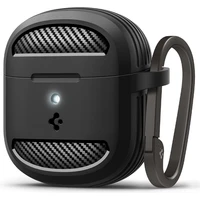 Spigen Rugged Armor puzdro Google Pixel Buds 2a matne čierne - Puzdra