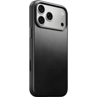 Nomad Traditional Leather (Horween) MagSafe kožený kryt iPhone 17 Pro Max/18 Pro Max Black - Puzdra