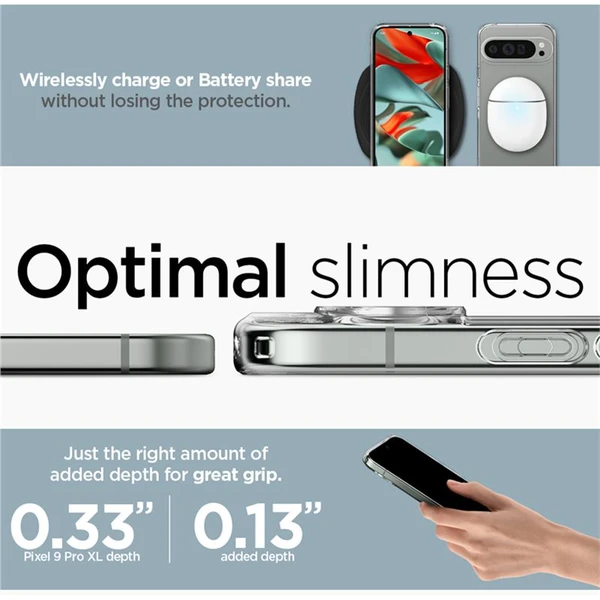 Spigen Ultra Hybrid kryt Google Pixel 9 Pro XL číry - Puzdra - Obrázok 56f158f4d5624dd8a62d4ac1aaa40508