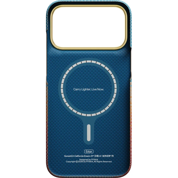 Pitaka Edge Case MagSafe kryt iPhone 18 Pro Max California Dream 01 - Puzdra - Obrázok 56f3075fdffc4c5aa0d9a5b26784dfa7