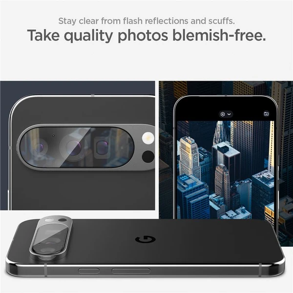 Spigen Glass tR EZ Fit Optik 2 Pack tvrdené sklo na fotoaparát Google Pixel 9 Pre číre - Ochranné fólie a sklo - Obrázok 57004a0a7f1342c0966e53d8f6a6ff54