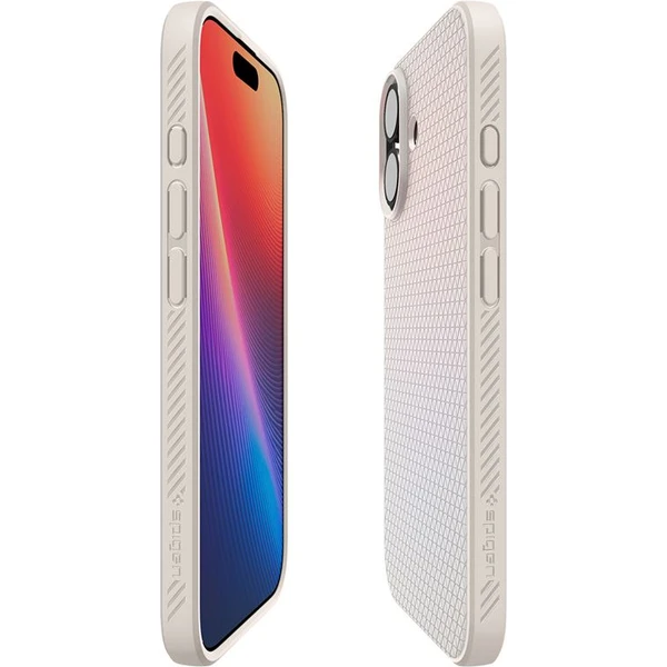 Spigen Liquid Air kryt iPhone 17 natural titanium - Puzdra - Obrázok 571c174c4a224ae69f75ea13a75024c1