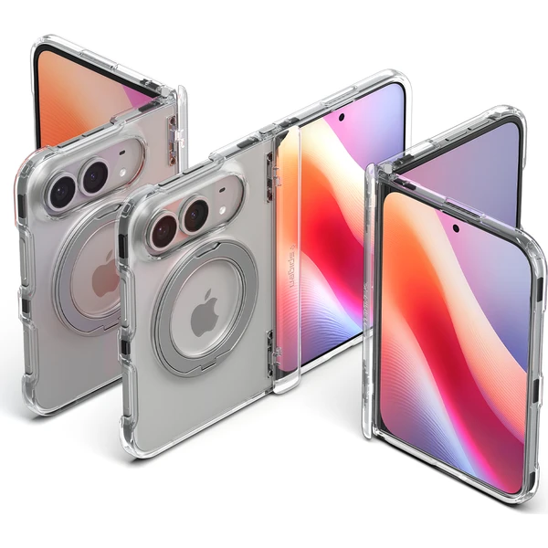Spigen Ultra Hybrid Pro S MagSafe kryt iPhone 18 Fold clear white - Puzdra - Obrázok 572124b3adc44680b210ee30da667b7b