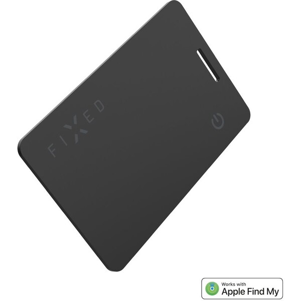 E-shop FIXED Tag Card 2 smart tracker s Find My a bezdrôtovým nabíjaním, čierny