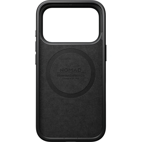 Nomad Modern Leather (Horween) MagSafe kožený kryt iPhone 18 Pro Saddle - Puzdra - Obrázok 57541d14ea0540f180f41657e314b9f2