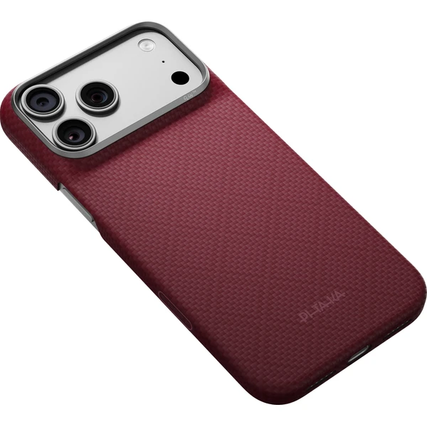 Pitaka Edge Case Argyle MagSafe kryt iPhone 18 Pro Max Burgundy - Puzdra - Obrázok 576690e4b5f841ae83350b710846a12e