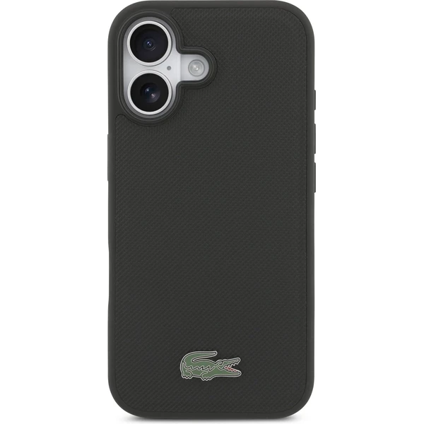 Lacoste Iconic Petit Pique MagSafe kryt + peňaženka iPhone 17 čierny - Puzdra - Obrázok 57907aabd7944399aabc62bb051faf1a