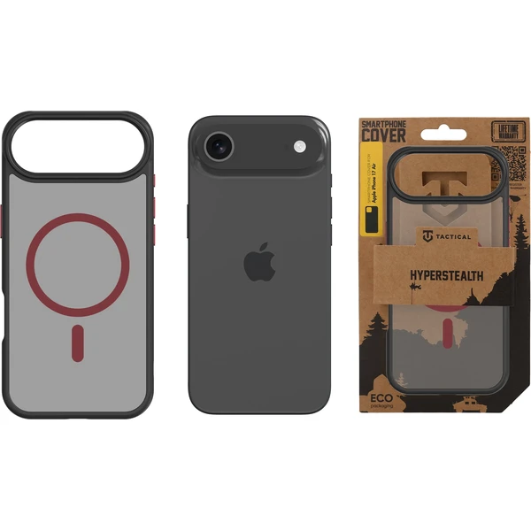 Tactical MagForce Hyperstealth 2.0 kryt iPhone Air Black/Red - Puzdra - Obrázok 57941bee1a9948319edd5bbe59c4a403