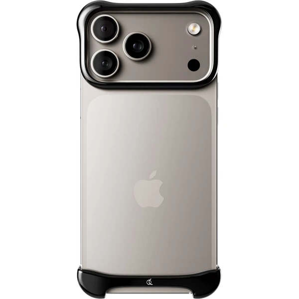 Arc Pulse titánový ochranný rám iPhone 17 Pro Max onyxovo čierny - Puzdra - Hlavný obrázok