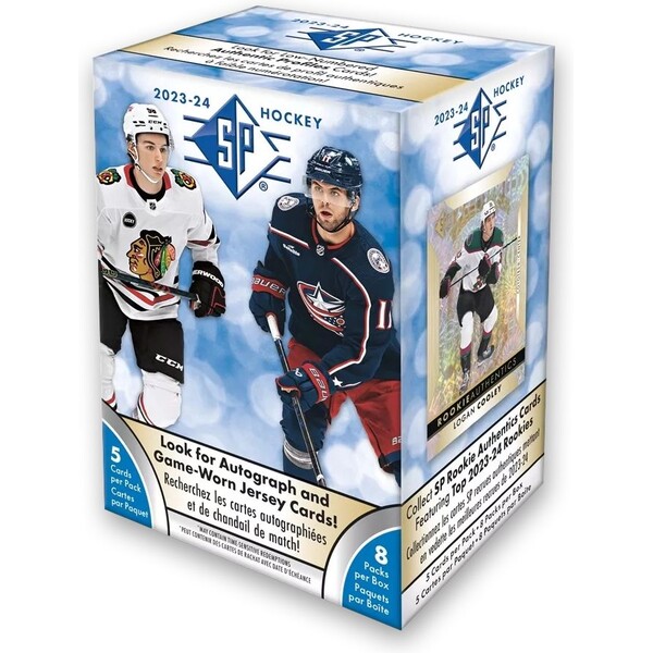 Hokejové karty 2023-24 Upper Deck SP Hockey Blaster Box