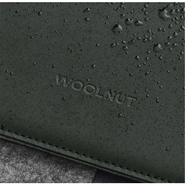 Woolnut matné PU puzdro na iPad Pro 12,9"/iPad Pro 13"/iPad Air 13" tmavozelené - Puzdra - Obrázok 57JR100501