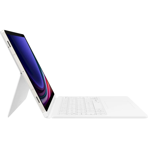 Samsung Book Cover Keyboard púzdro s klávesnicou Galaxy Tab S9/S9 FE/S10 FE biele - Puzdra s klávesnicou - Obrázok 57N9000N01