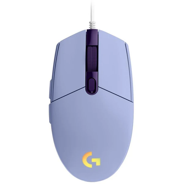 Logitech G203 LIGHTSYNC myš šeříková - Myši - Hlavný obrázok