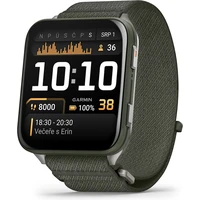 Garmin Venu X1 múdre hodinky s remienkom ComfortFit zelené - Inteligentné hodinky