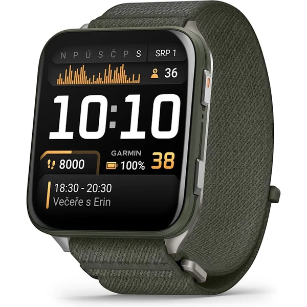 Garmin Venu X1 múdre hodinky s remienkom ComfortFit zelené - Inteligentné hodinky - Hlavný obrázok
