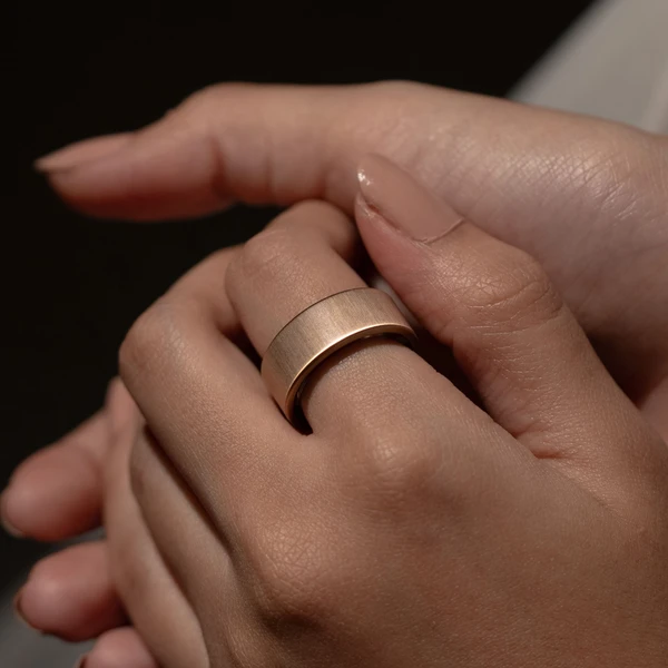 Ultrahuman Ring AIR šikovný prsteň veľ. 14 Rose Gold - Chytré prstene - Obrázok 57XM000K01