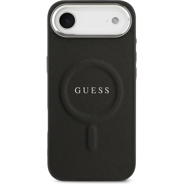 Guess PU Saffiano MagSafe kryt iPhone Air čierny - Puzdra - Obrázok 57a3805e0a2442bea4942cccaa934fc8
