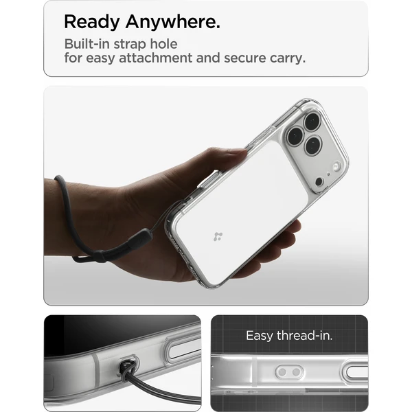 Spigen Ultra Hybrid T MagSafe kryt iPhone 18 Pro Max/17 Pro Max lesklá biela - Puzdra - Obrázok 57af6c5b78c44177ae735b24faaefaa9